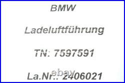 7597591 Charge Air Ball Air Pipe Hose OEM BMW N20 F30 F31 X3 F25 X4 F26