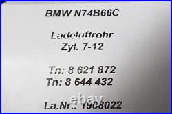 8621872 Charge Air Pipe 7-12 Pressure Sensor BMW G12 LCI 760iX Rolls Royce RR31