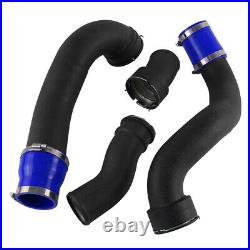 Aluminum Charge Pipe + Boost Pipe Hose Kit For BMW 535i F06/F12 640i 740i N55