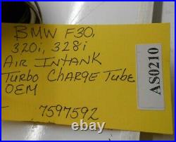 BMW F30 320 328I 3.5 Air Intak Turbo Charge Tube With Sensor OEM 7597592 AS0210