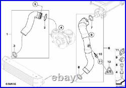 BMW Genuine Turbo Intercooler Charge Air Line Pipe Hose Replacement 11617790090