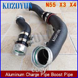 Charge pipe Boost pipe For BMW N55 F25 X3 / F26 X4 35ix 13717601875 13717604033