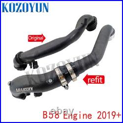 Charge pipe intake pipe for BMW B58 X3 X4 M40IX X5 X6 X7 40i 40ix 3.0T 2019+