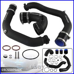 Complete Charge Pipe Kit Intercooler Piping for BMW 2014+ M3 M4 F80 F82 F83 S55