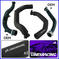 Complete Charge Pipe Kit Intercooler Piping for BMW 2014+ M3 M4 F80 F82 F83 S55