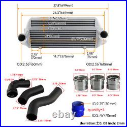 Intercooler+Charge Pipe Kit For BMW F20 F22 F30 F32 128i 228i 320i 328i 428i BL