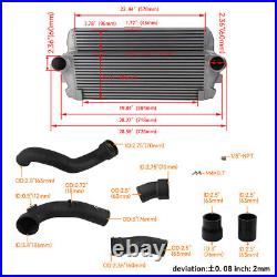 Intercooler with Charge Pipe Kit For BMW F10 FX 535i F06/F12 640i F01/F02 740i N55