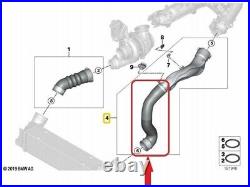 Turbo Air Intake Hose for BMW 5er F11 525d 530d 535d 11617800145 11614735270