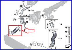 Turbo Air Intake Hose for BMW X3 F25 Xdrive 35d 11618507706